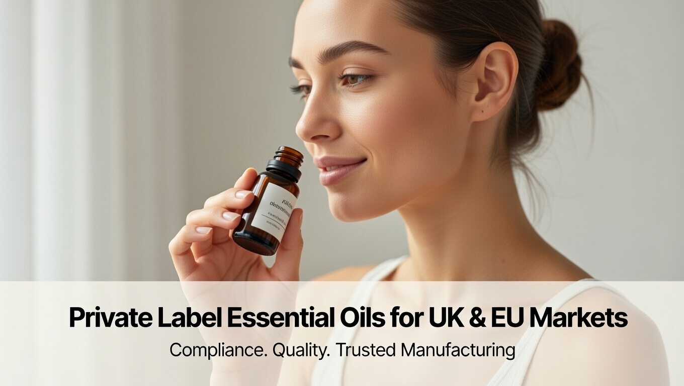 Private Label Essential Oils for United Kingdom (UK) and European Union (EU) Markets