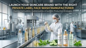 Top Private Label Face Wash Manufacturers