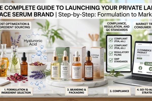 Launch a Private Label Face Serum Brand