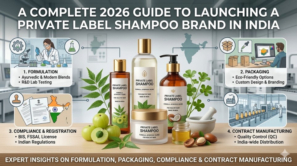 Private Label Shampoo Brand in India