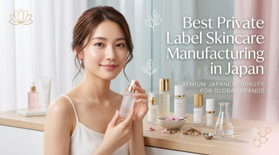 Private Label Skincare Manufacturing Japan